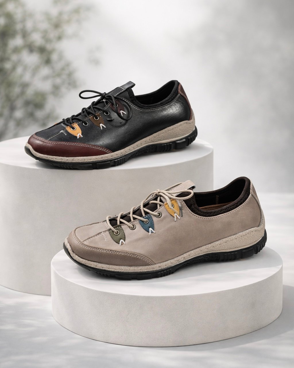 Կաշվե հարմարավետ կոշիկներ՝ կապիչով ամրացում, ամուր տակացու, 4 ամսվա երաշխիք։ Кожаная удобная обувь со шнуровкой, надежной подошвой и гарантией 4 месяца. Leather comfort shoes with lace-up fit, durable sole, and a 4-month warranty.