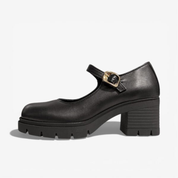 Կաշվե Mary Jane կոշիկներ՝ կարգավորվող գոտի, կայուն բարձրակրունկ, 4 ամսվա երաշխիք։ Кожаные туфли Mary Jane с регулируемым ремешком, устойчивым каблуком и гарантией 4 месяца. Leather Mary Jane heels with an adjustable strap, stable block heel, and a 4-month warranty.