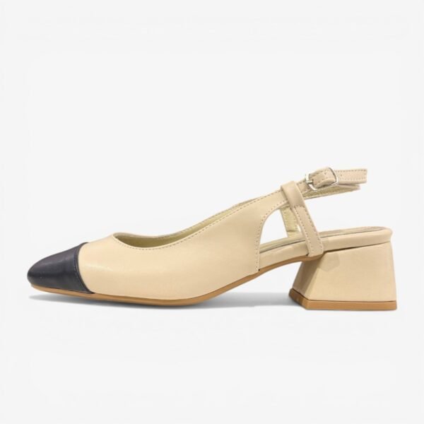 Սլինգբեք կոշիկներ՝ կարգավորվող գոտի, կայուն բլոկ կրունկ, 4 ամսվա երաշխիք։ Туфли slingback: регулируемый ремешок, устойчивый каблук, гарантия 4 месяца. Slingback heels with an adjustable strap, stable block heel, and a 4-month warranty.