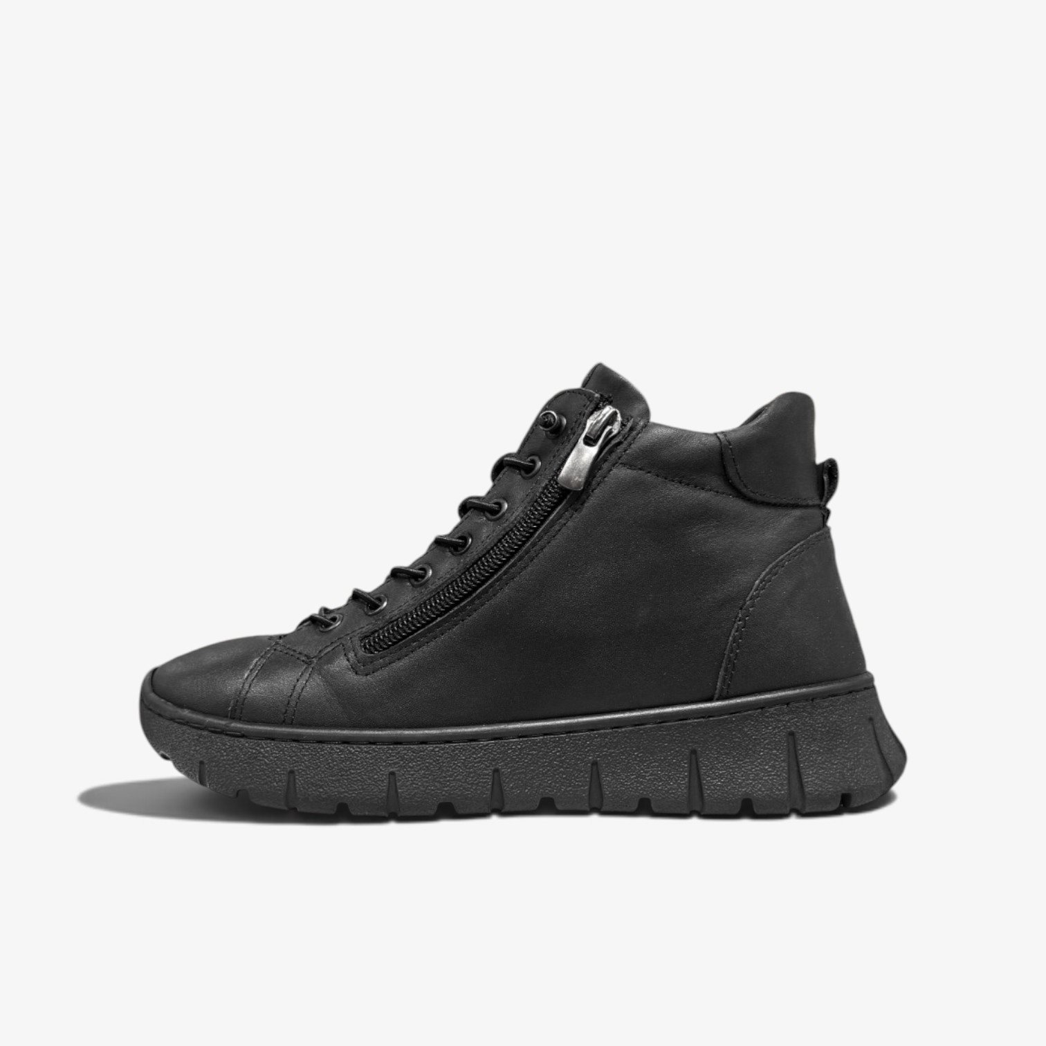 Women’s Shoes – Excellent and Comfortable Choice (1) Կանացի կոշիկ՝ հաստ ներբանով, կապիչներով և կողային կայծակաճարմանդով։ Հարմարավետ ընտրություն ամեն օրվա համար։ Женская обувь на массивной подошве со шнуровкой и боковой молнией. Удобный выбор на каждый день. Women’s Shoes with a chunky sole, laces, and side zipper. A comfortable choice for everyday wear.